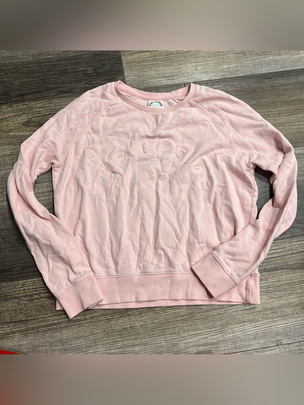 The Upside Light Pink Crewneck Sweatshirt Size 6